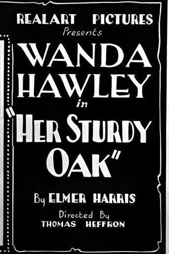 Movie poster for Her Sturdy Oak (1921)