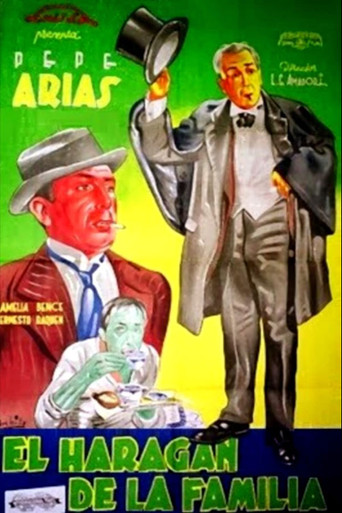 Movie poster for El haragán de la familia (1940)