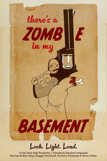 Movie poster for There's a Zombie in My Basement (2024)