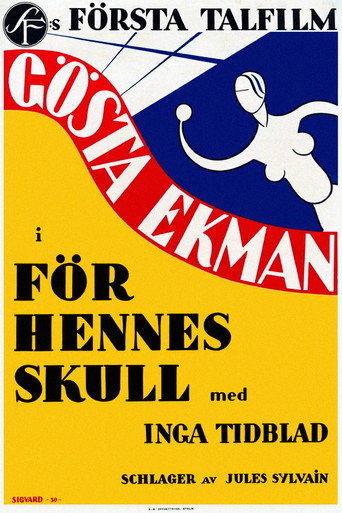 Movie poster for For Her Sake (1930)