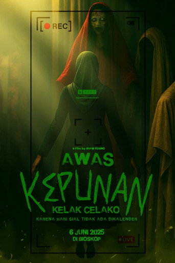 Movie poster for Awas Kepunan: Kelak Celako (2025)