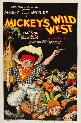 Movie poster for Mickey's Wild West (1928)