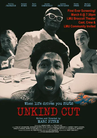 Movie poster for Unkind Cut (2023)