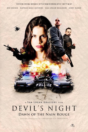 Movie poster for Devil's Night: Dawn of the Nain Rouge (2020)