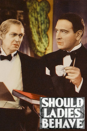Movie poster for Should Ladies Behave (1933)
