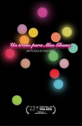 Movie poster for Un trono para Miss Ghana (2020)