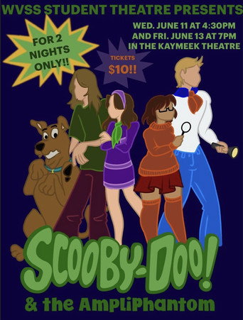 Movie poster for Scooby-Doo and The Ampliphantom l 2025