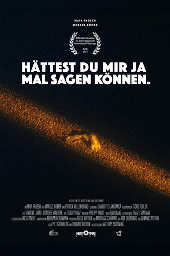 Movie poster for Hättest du mir ja mal sagen können