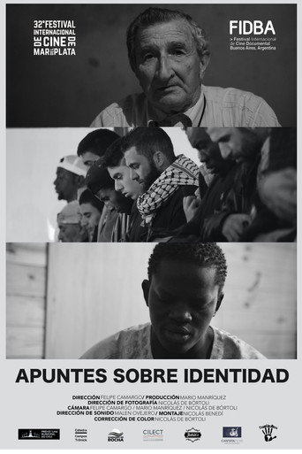 Movie poster for Notes about identity (2017)