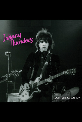 Movie poster for Johnny Thunders: Madrid Memory (2019)
