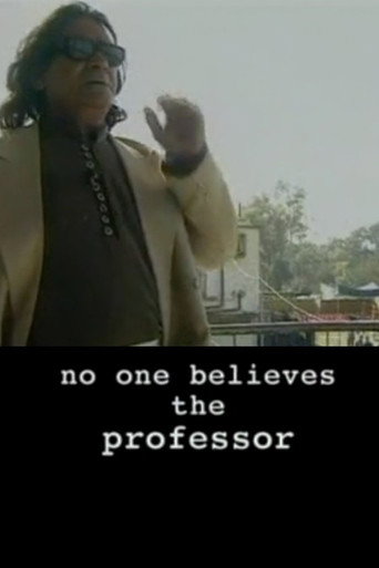 Movie poster for No One Believes the Professor (2001)