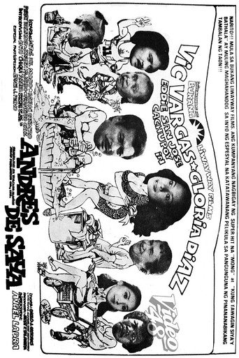 Movie poster for Andres de Saya (1980)