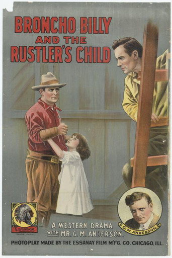 Movie poster for Broncho Billy and the Rustler's Child (1913)