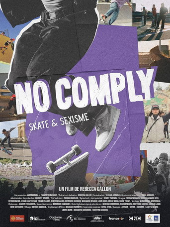 Movie poster for No comply - Skate & Sexism (2025)