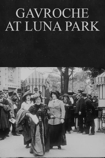 Movie poster for Gavroche at Luna Park (1912)