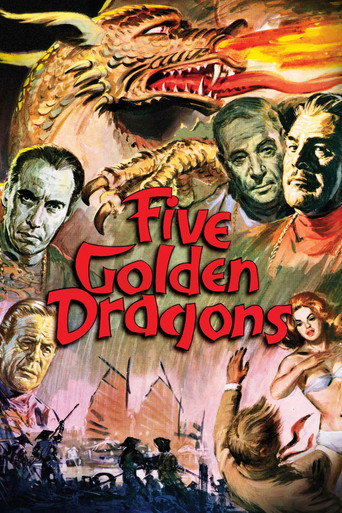 Movie poster for Five Golden Dragons (1967)