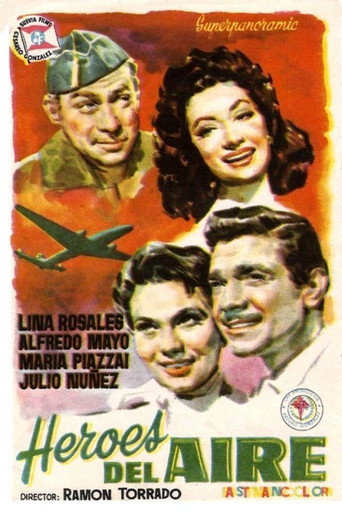 Movie poster for Héroes del aire (1958)