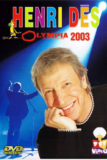 Movie poster for Henri Dès : Olympia 2003 (2003)
