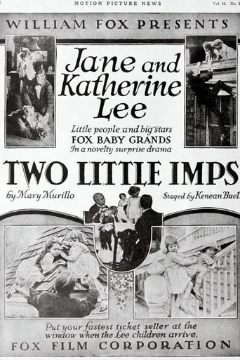 Movie poster for Two Little Imps (1917)