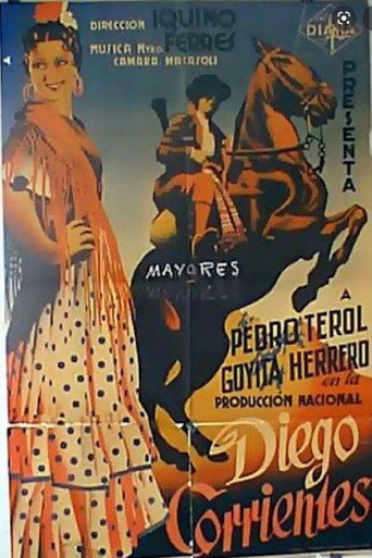 Movie poster for Diego Corrientes (1937)