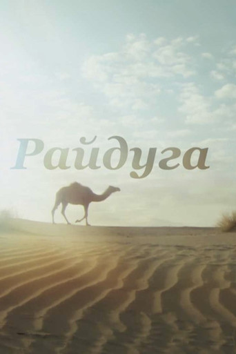 Rainbow over the Karakum poster