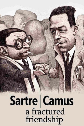 Movie poster for Sartre/Camus: A Fractured Friendship (2014)