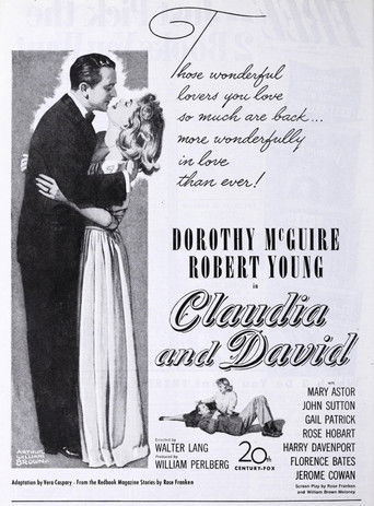 Claudia and David poster