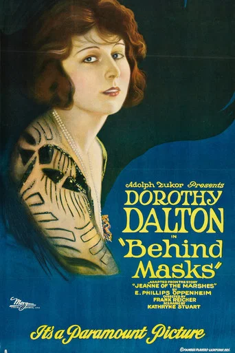 Movie poster for Behind Masks (1921)