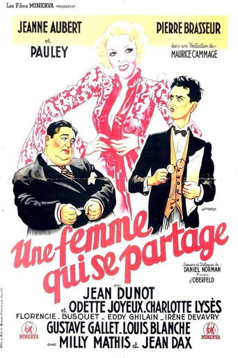 Movie poster for Une femme qui se partage (1937)