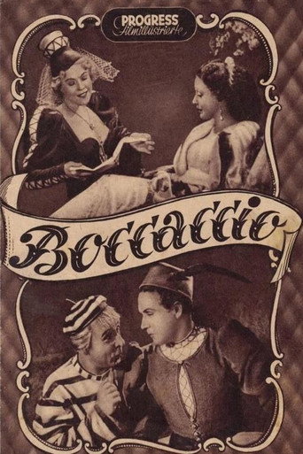 Movie poster for Boccaccio (1940)
