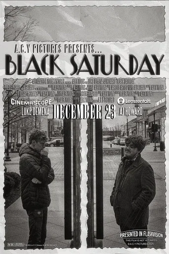 Movie poster for Black Saturday! (2025)