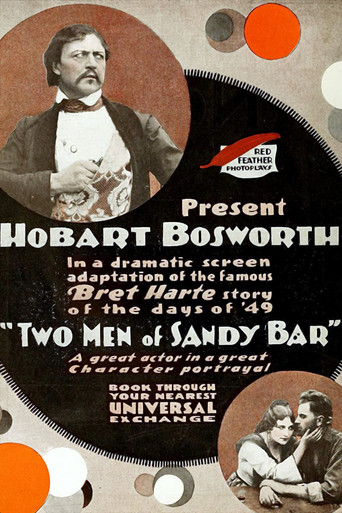 Movie poster for Two Men of Sandy Bar (1916)