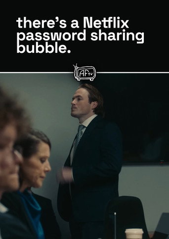 there's a Netflix password sharing bubble. poster