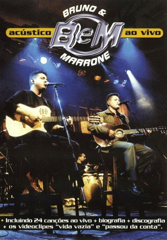 Movie poster for Bruno e Marrone  Acustico - Ao Vivo (2001)