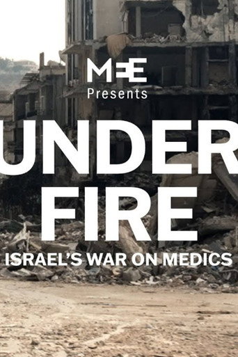 Movie poster for Under Fire: Israel's War On Medics (2025)