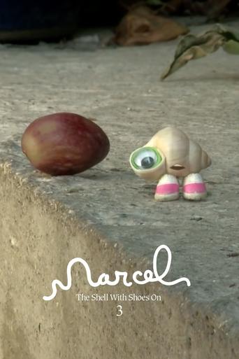 Movie poster for Marcel the Shell with Shoes On, Three (2014)