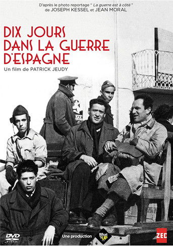 Dix Jours dans la guerre d'Espagne poster