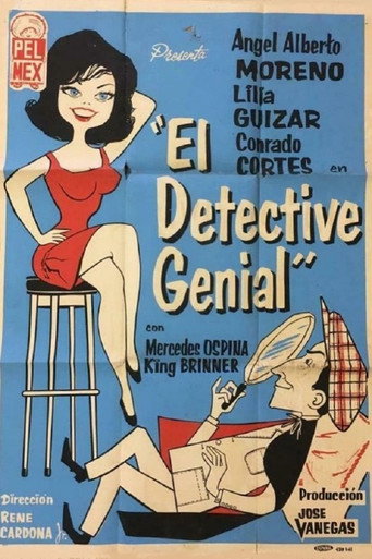 Movie poster for El detective genial (1965)