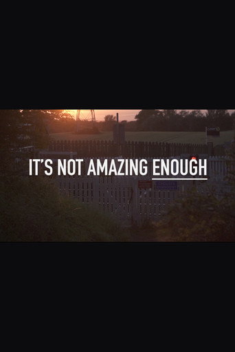 Movie poster for It's Not Amazing Enough (2018)