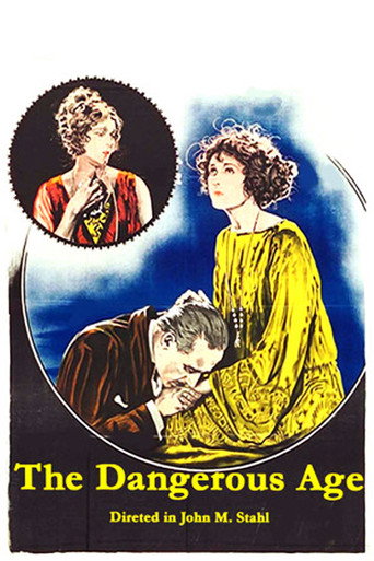 Movie poster for The Dangerous Age (1923)