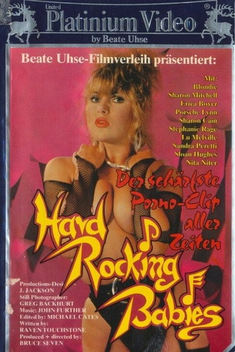 Movie poster for Hard Rocking Babes (1987)