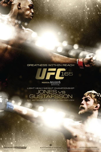 Movie poster for UFC 165: Jones vs. Gustafsson (2013)