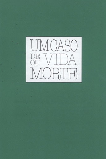 Movie poster for Um Caso de Vida ou Morte (1985)
