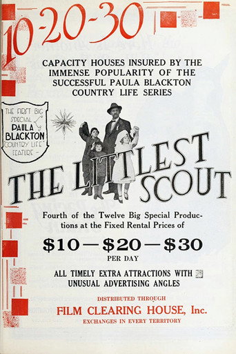 Movie poster for The Littlest Scout (1919)