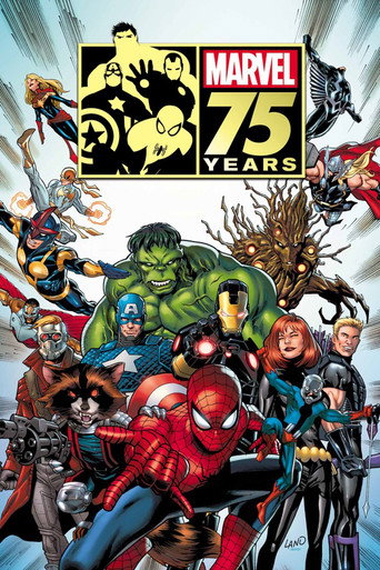 Movie poster for The Marvel Universe Expands: Marvel 75th Anniversary (2014)
