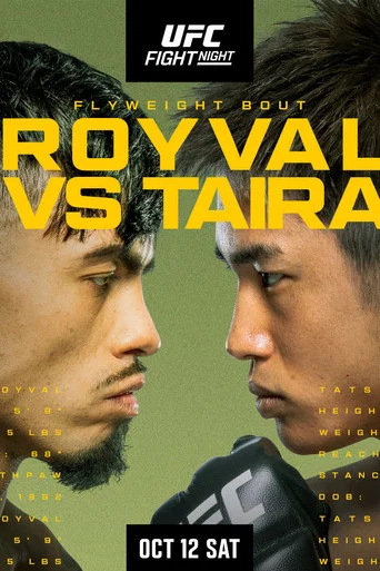 Movie poster for UFC Fight Night 244: Royval vs. Taira (2024)