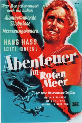 Movie poster for Diving in the Red Sea (1951)