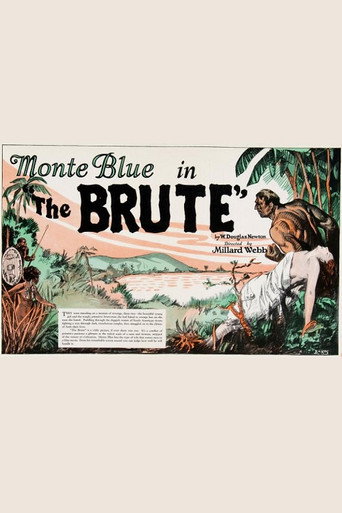 Movie poster for The Brute (1927)