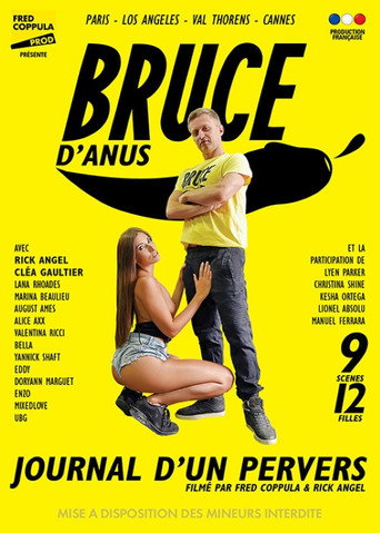 Movie poster for Bruce D' Anus Diary of a Pervert (2018)