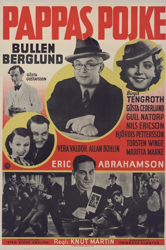 Movie poster for Pappas pojke (1937)